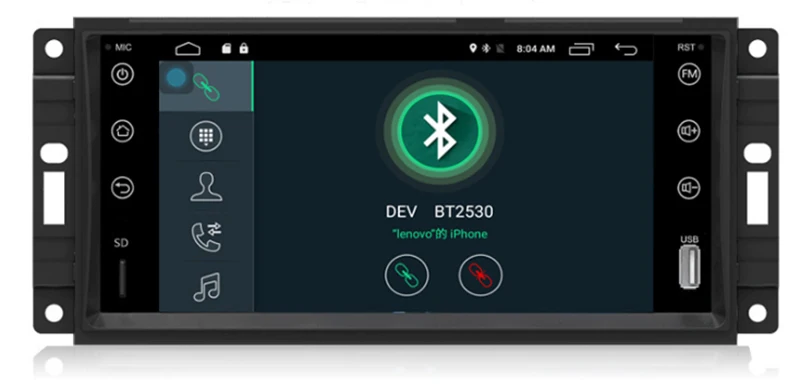 LiisLee Car Multimedia GPS HiFi Audio Radio Stereo For Jeep Compass MK49 2010~2016 Original Style Navigation NAVI (10)