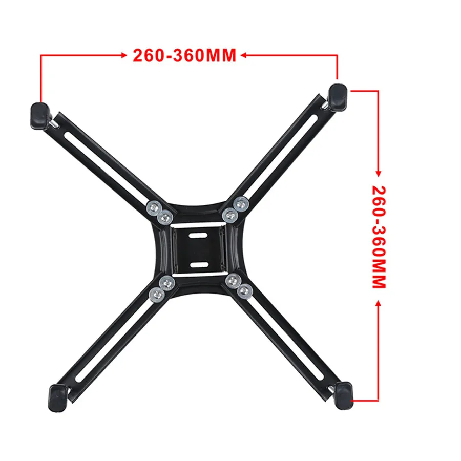 Archivo STL Soporte de pared inclinable para monitor de TV Vesa