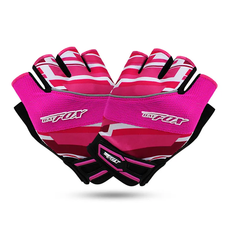 BATFOX велоперчатки без пальцев летние мужские и женские дышащие MTB дорожные велосипедные перчатки спортивные противоударные горные велосипедные перчатки
