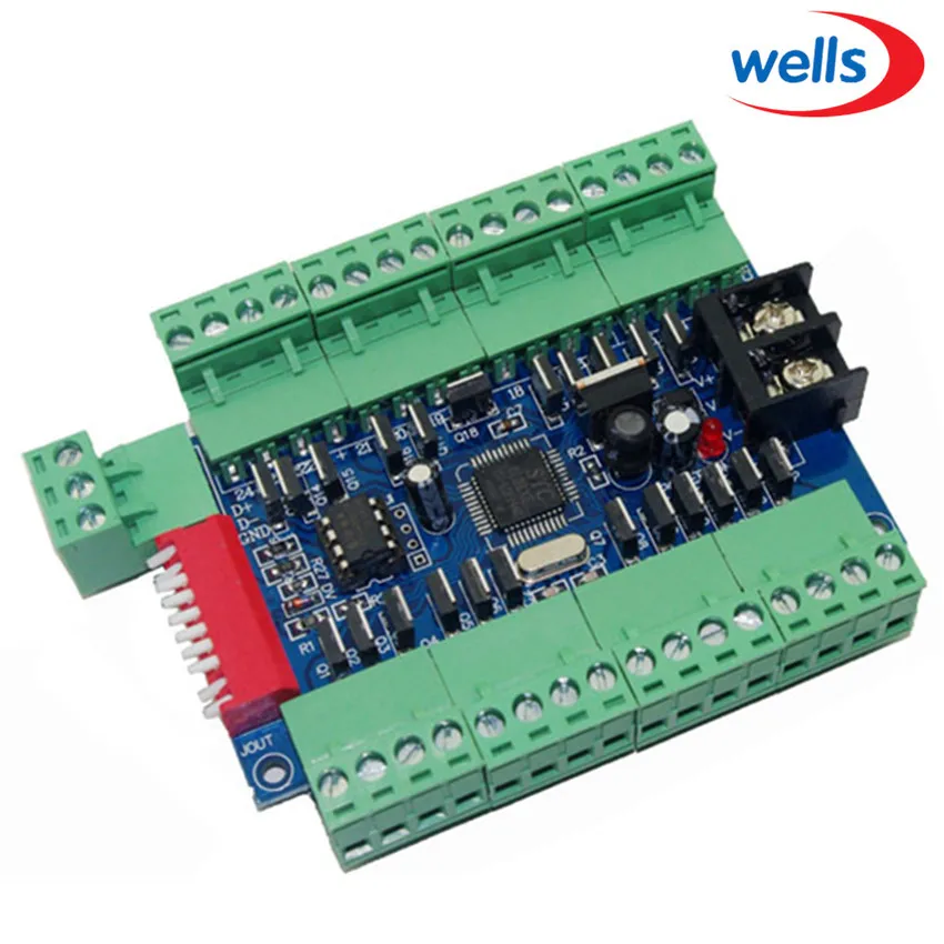 Dimmer Controlador Board 512 24 ch Dmx 24 24 CH dmx dimmer Controlador board, 24 CH dmx 512 dimmer