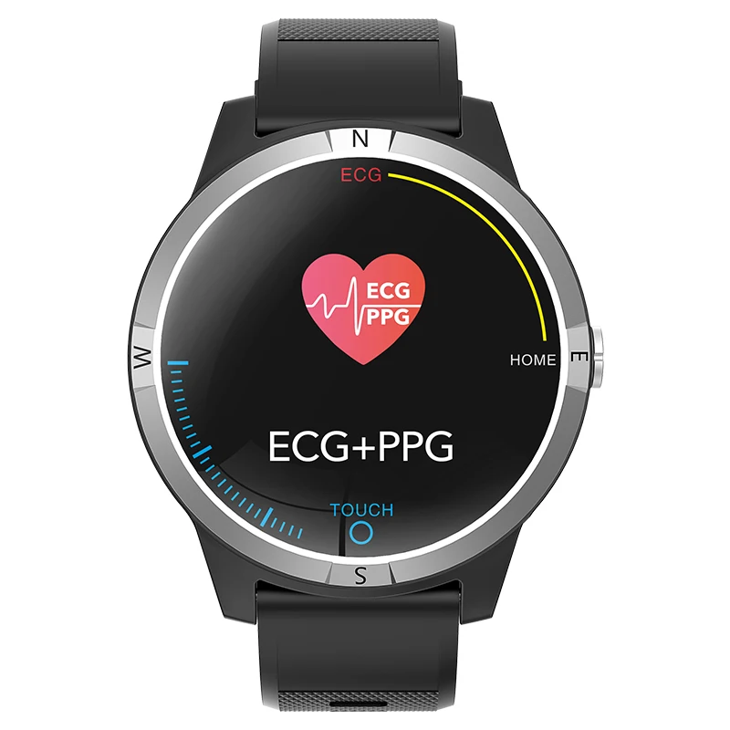 E101 Sport Smart Watch Blood Pressure Heart Rate Monitor Fitness Tracker PPG ECG Men Bluetooth Smartwatch For Android Ios pk N58 |