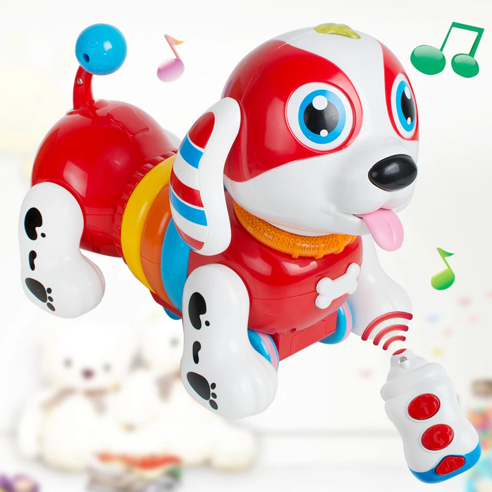Interactive Toys Singing And Dancing Walking Dog Robot Electronic Pet Intelligent Machine Early