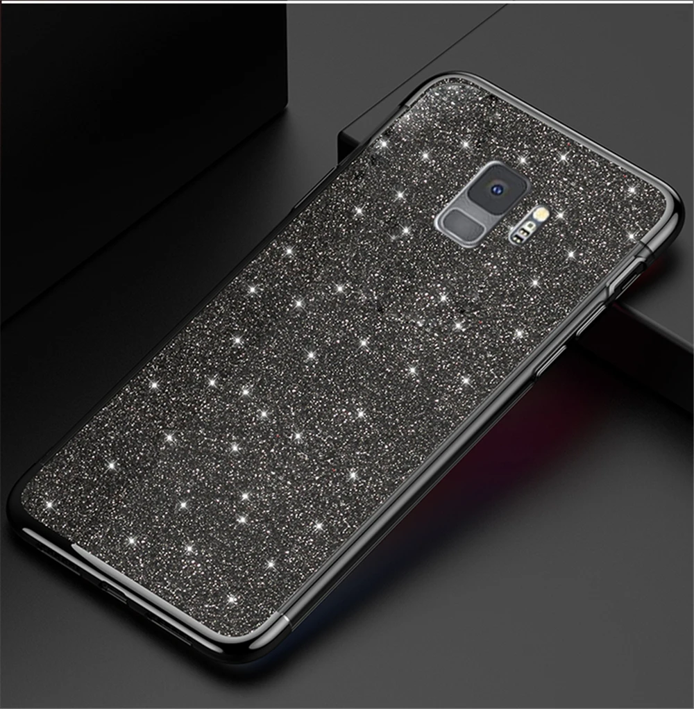 Блестящий пленочный чехол для samsung Galaxy A8 A6 Plus A5 A3 A7 A9 Star Lite силиконовый чехол для телефона Kilifi