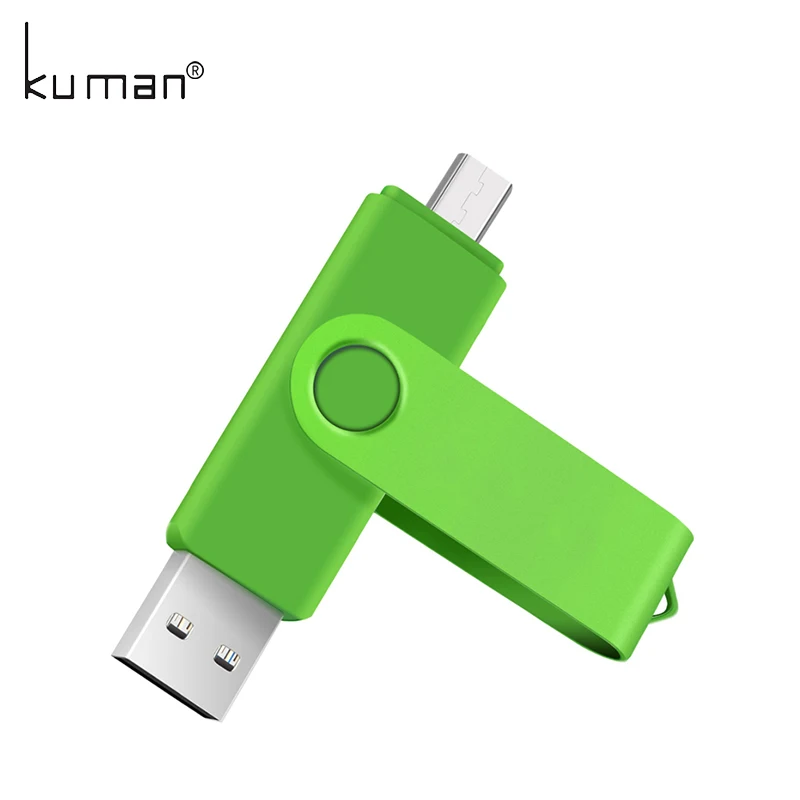 Kuman Usb OTG USB флеш накопитель для смартфонов/планшетов/ПК 4 ГБ 8 16 32 64 128