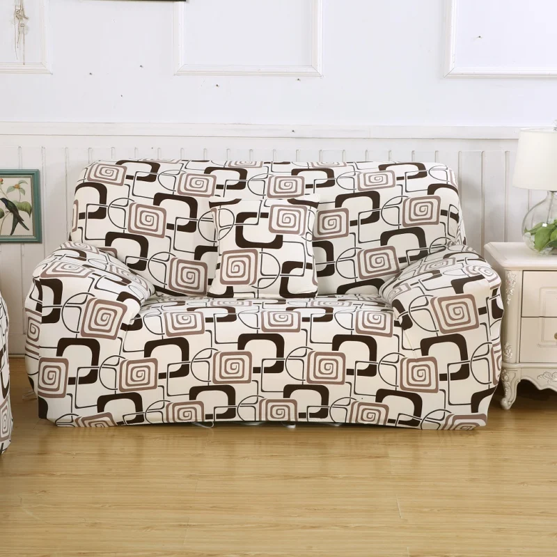 2 Slipcovers диван Чехлы все включено скольжению секционные эластичные чехол для дивана крышка диван полотенце один/два/три/четыре места - Цвет: 2