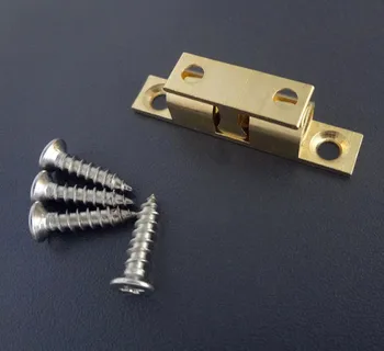 

60mm Door lock door touch latch,cabinets switch,chassis or cabinet brass adjustable locker,door-trip interlock buckle