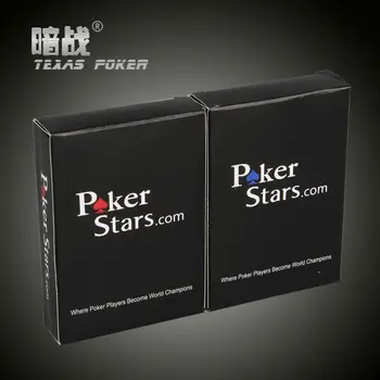 

Plastic playing card game Texas Holdem poker cards Waterproof and dull polish poker star zakka Board games