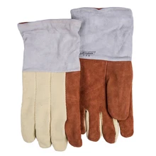 932F высокотемпературный устойчивый, для сварочных работ перчатки для барбекю печь огнеупорная арамидная волоконная Рабочая перчатка