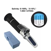 0~10% Salinity Refractometer Salt Meter Optical Salometer 1.000-1.070SG for Aquarium Seawater Salinity Tester ► Photo 1/6