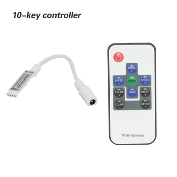 

10Key 17Key 20Key 24Key 44Key Remote Controller for 5050 5630 3528 3014 RGB LED Strip