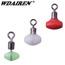 20 шт./лот световой Вертлюги для рыбалки вертлюги аксессуары для рыбалки рыболовные снасти Разъем роликовых вертлюгов 3-сторонний выход Вертлюги WD-069