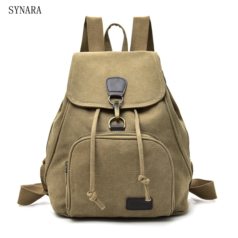 New 2017 Women Backpack Cotton Fabric 4 Colors Lady Women's Backpacks