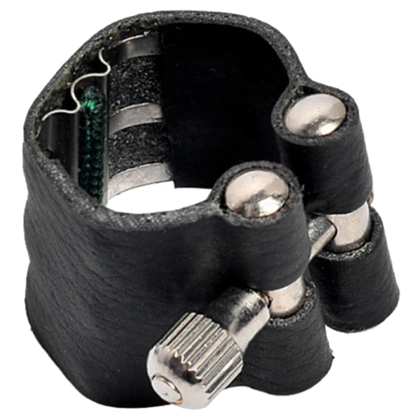 

SEWS-Leather Mark Nozzle Lock Ligature with Straightener for Alto Tenor Standard Saxophone