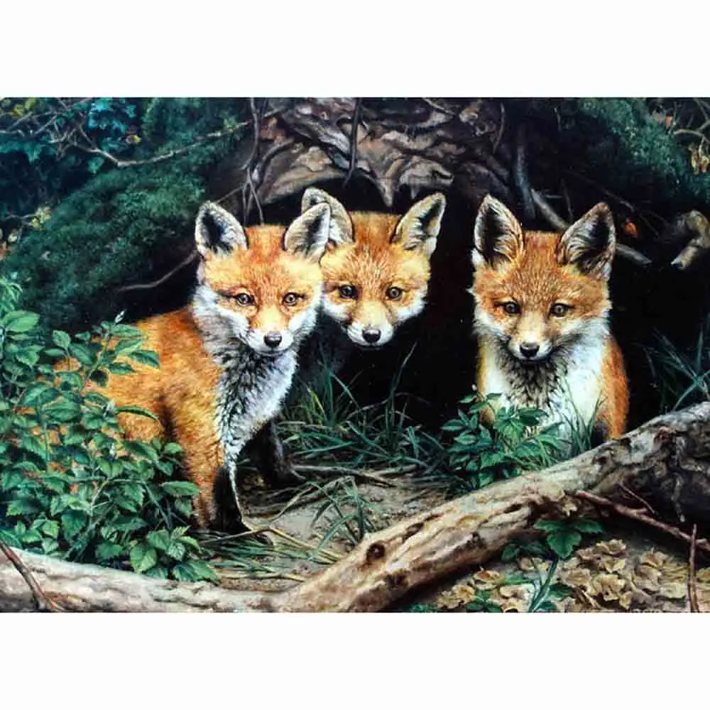 AZQSD-Diamond-Painting-Animal-Pictures-of-Rhinestones-Diamond-Embroidery-Sale-Fox-Needlework-Diamond-Mosaic-Crafts-Handmade