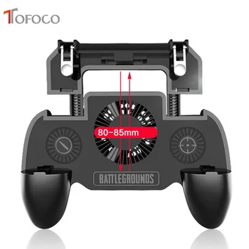 

Pubg Controller Gamepad Pubg Mobile Trigger L1R1 Shooter Joystick Game Pad Phone Holder Cooler Fan 2000/4000mAh Power Bank SR