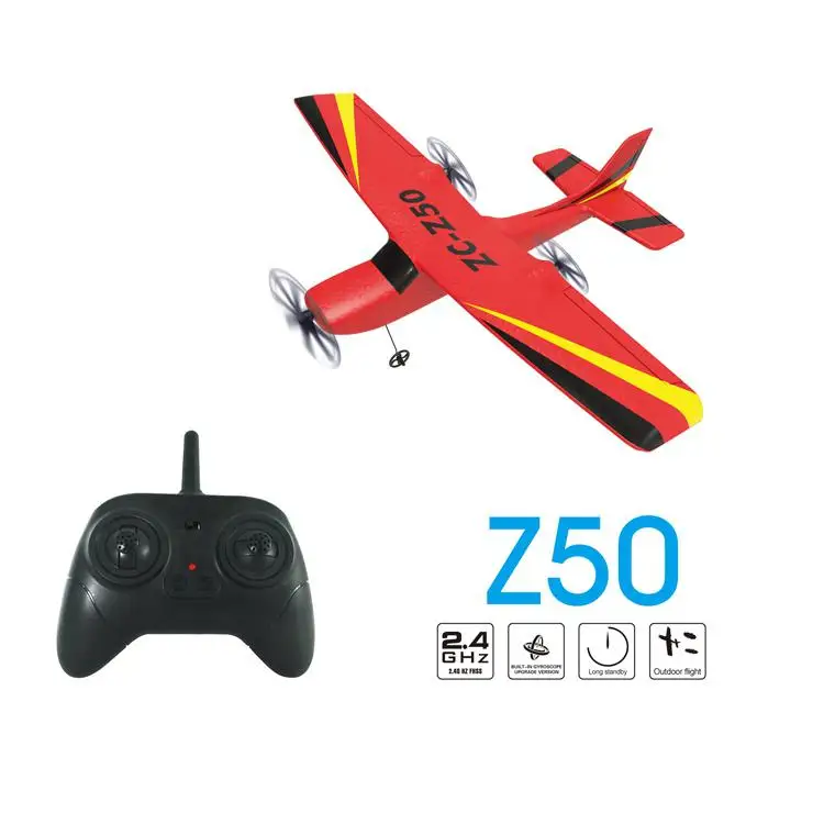 RC Самолет RTF 2CH 2 4G ZC Z50 модель самолета Glider дроны уличные игрушки для