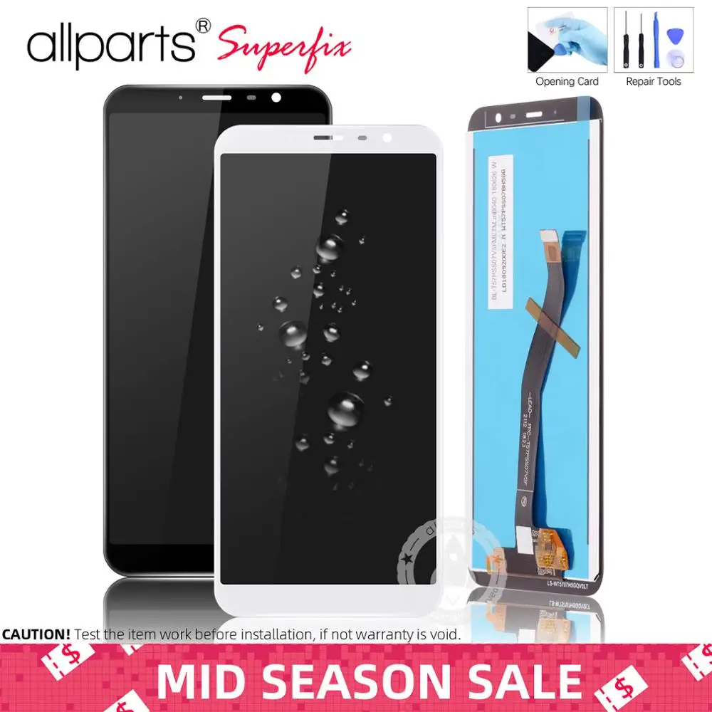 

5.7‘’ORIGINAL LCD For MEIZU 6T M6T M811Q M811H Display Touch Screen No Frame Replacement for MEIZU 6T M6T LCD Display Digitizer