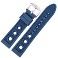 Blue Silver Buckle