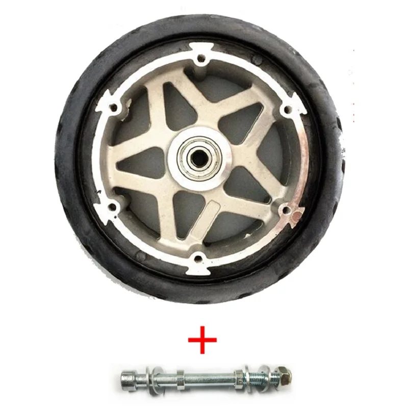 Sale 4color 6inch Electric scooter Fast wheels wear solid wheels bearing axis tool 0 Sale 4color 6inch Electric scooter Fast wheels wear solid wheels bearing axis tool 0