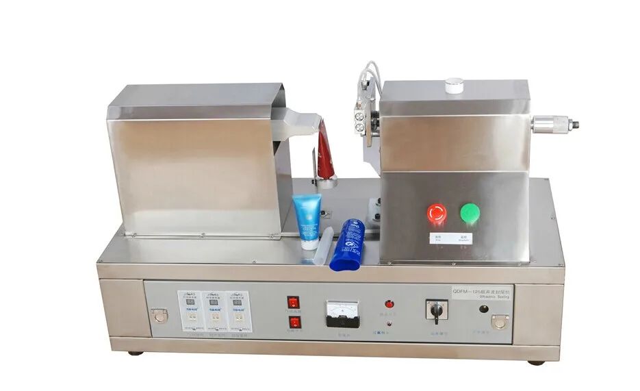 

Pneumatic Tube Sealing Machine With Date Code Printer for Toothpaste Cream Cosimetic