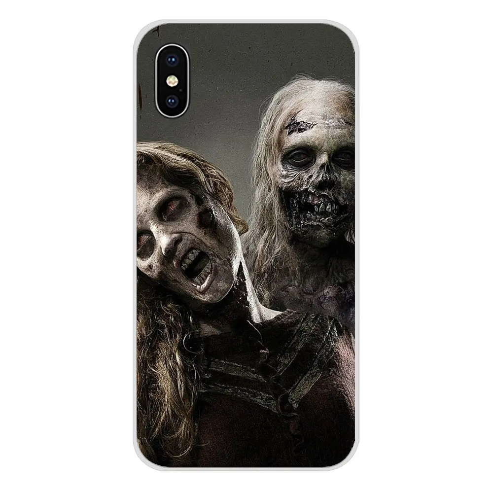 Walking Dead Zombie для LG G3 G4 Mini G5 G6 G7 Q6 Q7 Q8 Q9 V10 V20 V30 X Power 2 3 K10 K4 K8 2017 прозрачный мягкий