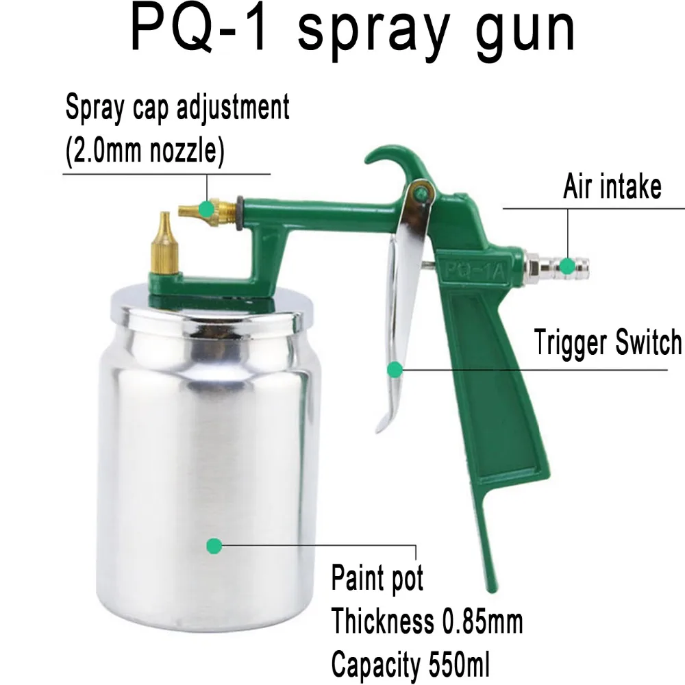 Spraying machine BWS PQ 1 pneumatic spray gun car furniture paint spray