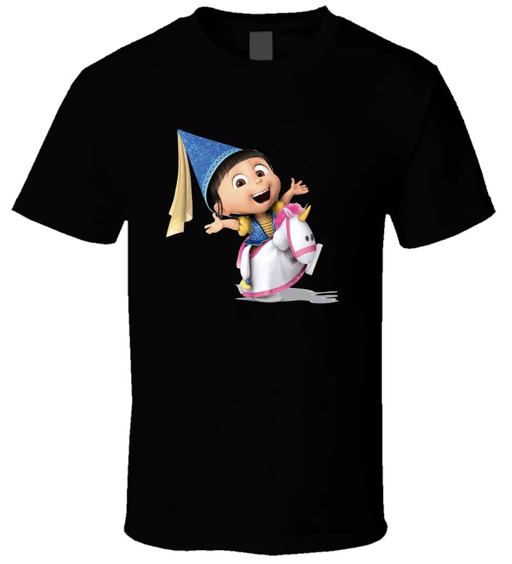 

Agnes Despicable 2018 New Pure Cotton Short Sleeves Hip Hop Fashion Mens T-Shirt Men Adult Short Sleeve Cotton