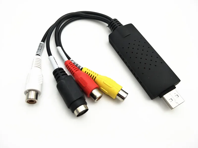 USB 2 0 адаптер захвата видео карты чипсет ТВ DVD VHS аудио Захват s конвертер Поддержка