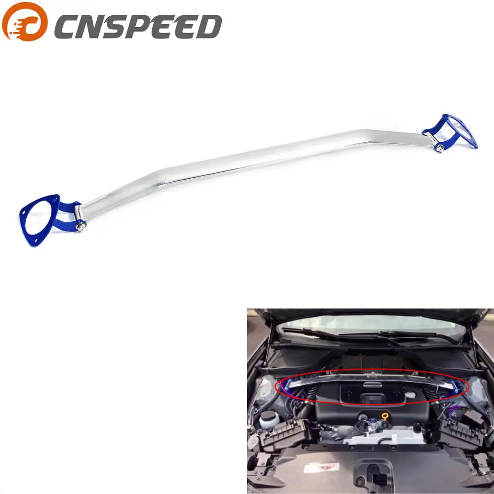 

CNSPEED Front strut bar for INFINITI 2009 - 2013 G37 Racing Engine Front Tower Strut Bar Brace (2 points) YC101003