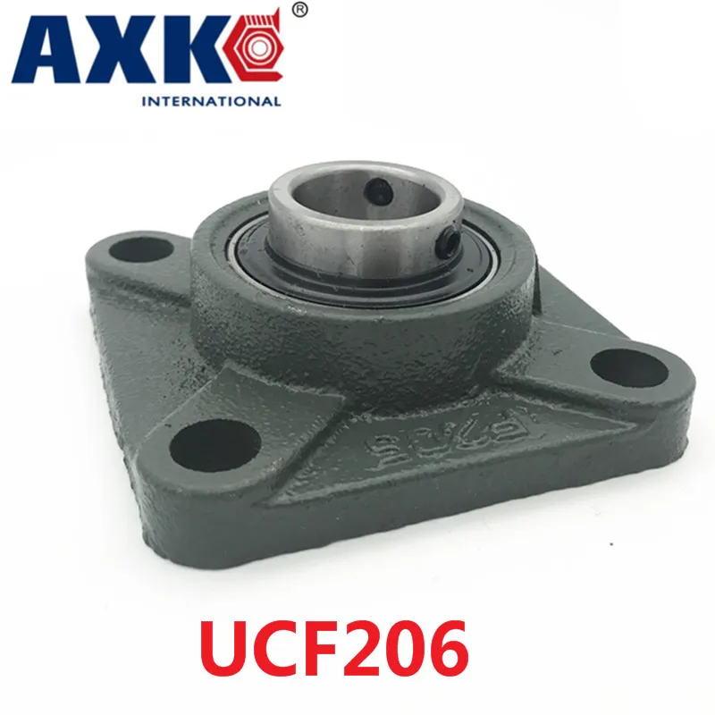 Axk Ucf206 30 мм 4 болтовый квадратный фланцевый подшипник с корпусом|bearing bearing|bearings with