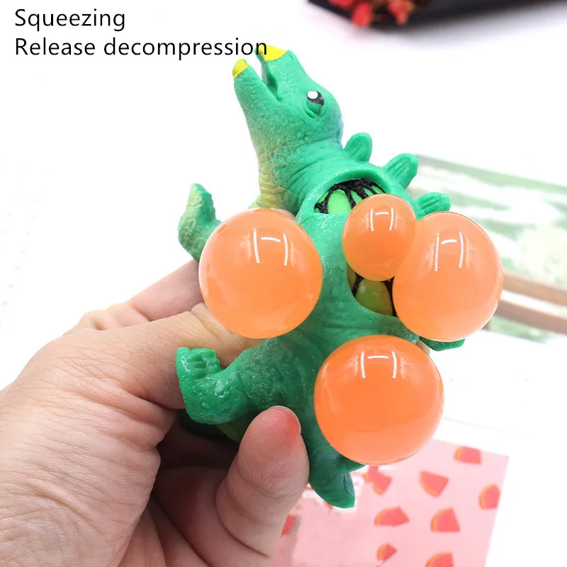 10pcs squeeze toys for kids children squeeze balls animals Pressure Stress Relief Toy Kawaii cartoon random 2