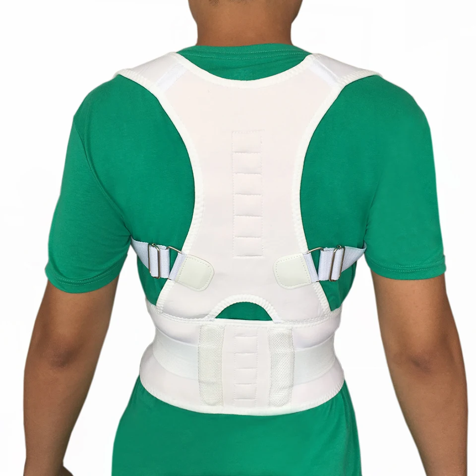 Ortopédico Corset Voltar Postura Corrector Ombro Suporte