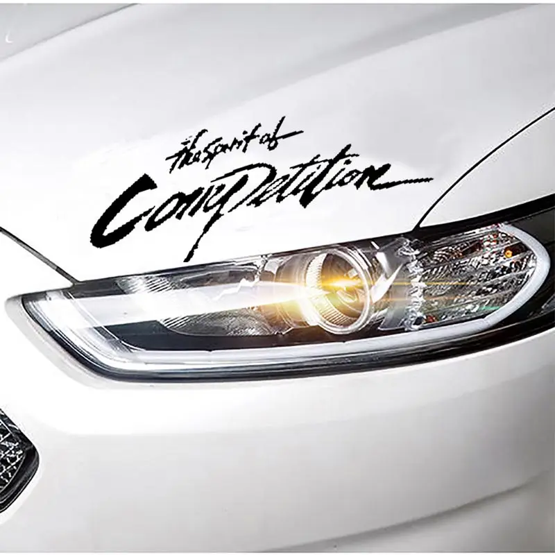 car-styling Competition Pattern Car Sticker For Auto Motorcycle car-covers Rally Reflective 3D Sticker For renault opel vw bmw junction produce jp luxury reflective windshield sticker ho car auto motorcycle vinyl diy decal exterior window body car styling