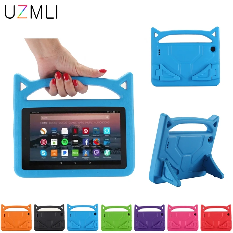 Для Amazon Kindle Fire 7 2015/2017 HD7 детский противоударный чехол Безопасный EVA Мягкая