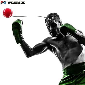 

REIZ Fight Boxing Ball Equipment With Head Band For Reflex Speed Training Boxing Punch Thai Sports Exercise Fitness Accessories