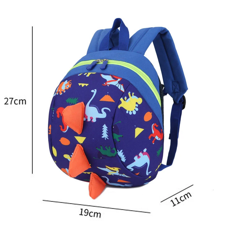 2019 New children's backpack cute cartoon little dinosaur anti-lost children school bags for boys girls toddler kids backpack