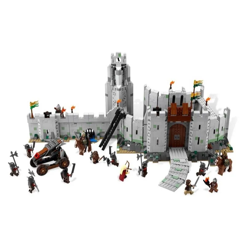 

Mailackers 16013 Legoing Lord of the Rings Figures Blocks The Battle Of Helms Deep Model Building Block Brick Toys Legoings 9474