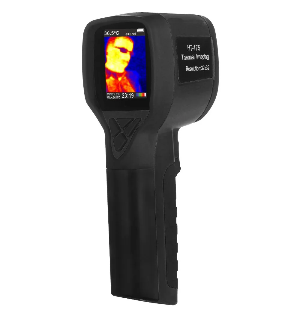 

HT-175 Infrared Thermal Camera Handheld Thermal Imager For Hunting Measurement Tools Colorful Screen