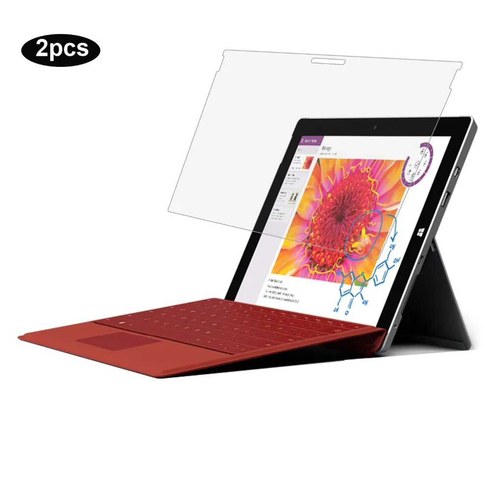 Transparent Laptop Screen Protector, HD Crystal Clear LCD Guard Film for Microsoft Surface Pro 3