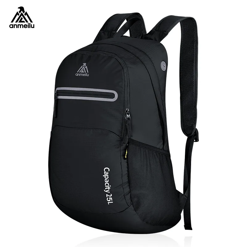 

25L Cycling Waterproof Folding Backpack Bag Large Capacity Ultra-Light Outdoor Camping Backpack Nylon Hiking Rucksack Bag