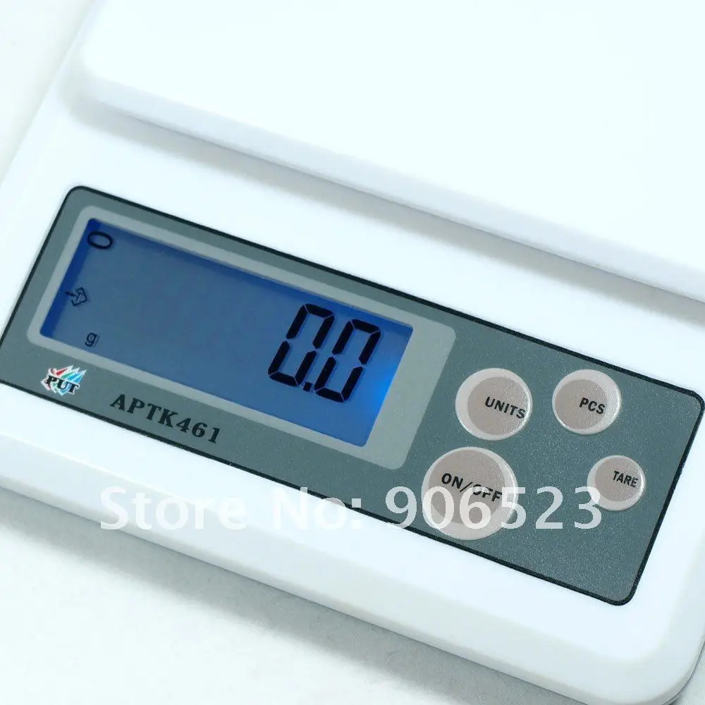 APTK461 6 кг x 1g ювелирных изделий компактный Кухня цифровые ж/к весы