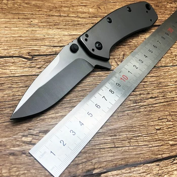 

BJL Tactical Folding Knife 7CR13MOV Assisted Flipper Camping Survival UtilityPocket Knife OEM EDC Tools Kershw 1556TI