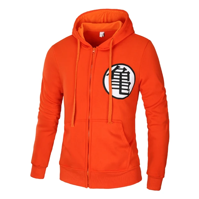 orange dragon ball hoodie