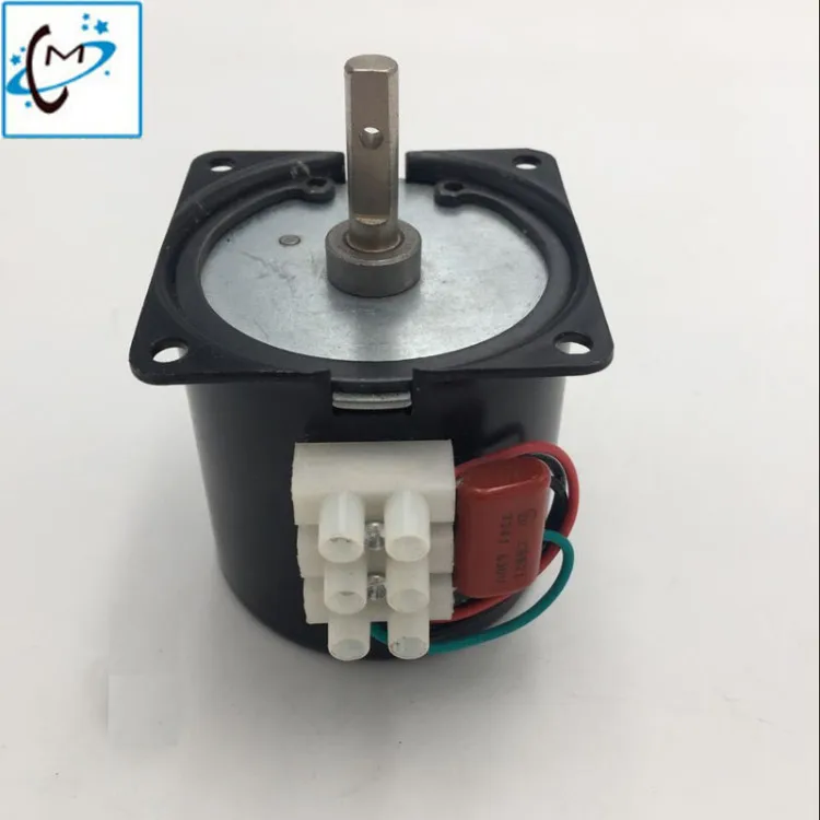 2 шт. Mutoh RJ900C VJ1604 сольвентный принтер DX5 DX7 налобный бумажный катушка мотор 60 приемz приемная система рулонный двигатель