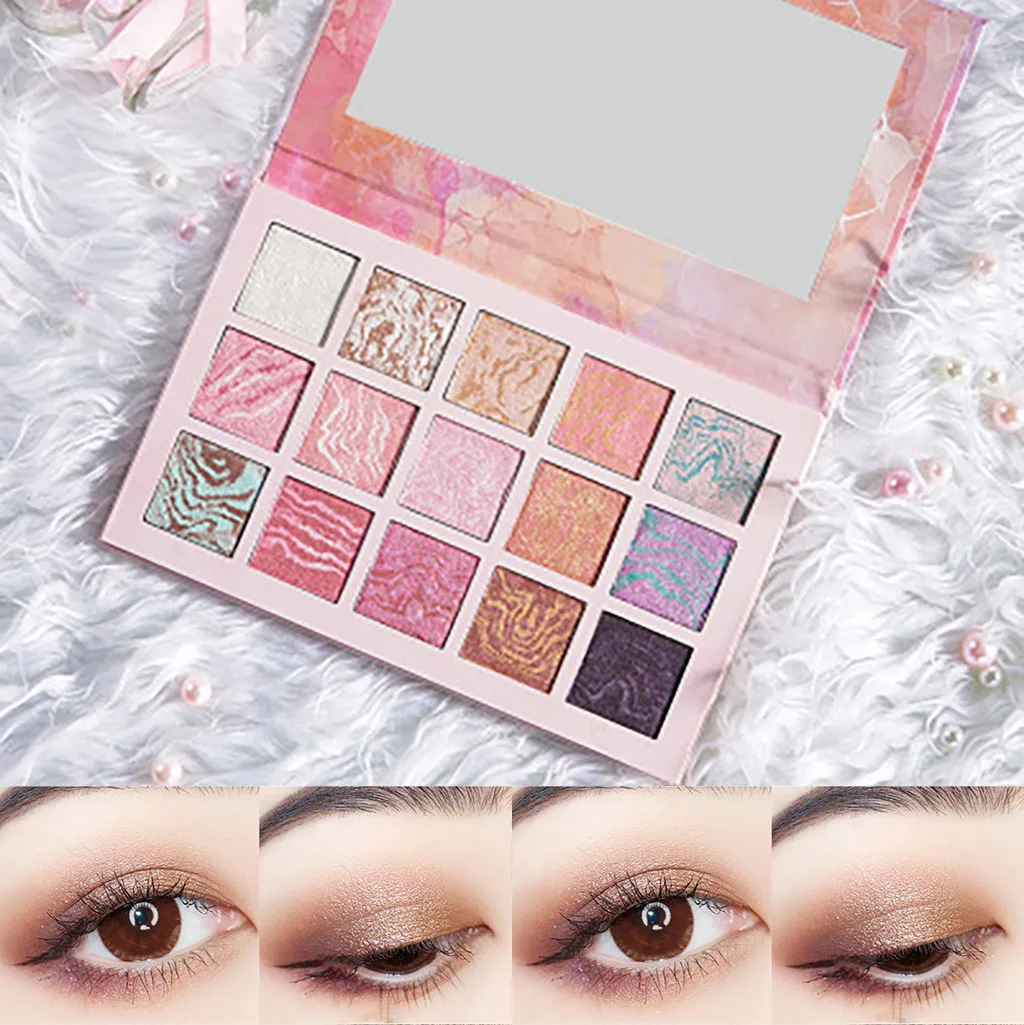 

Professional New Powder Palette Shimmer Glitter Eye Shadow Powder Palette Matte Eyeshadow Cosmetic Makeup