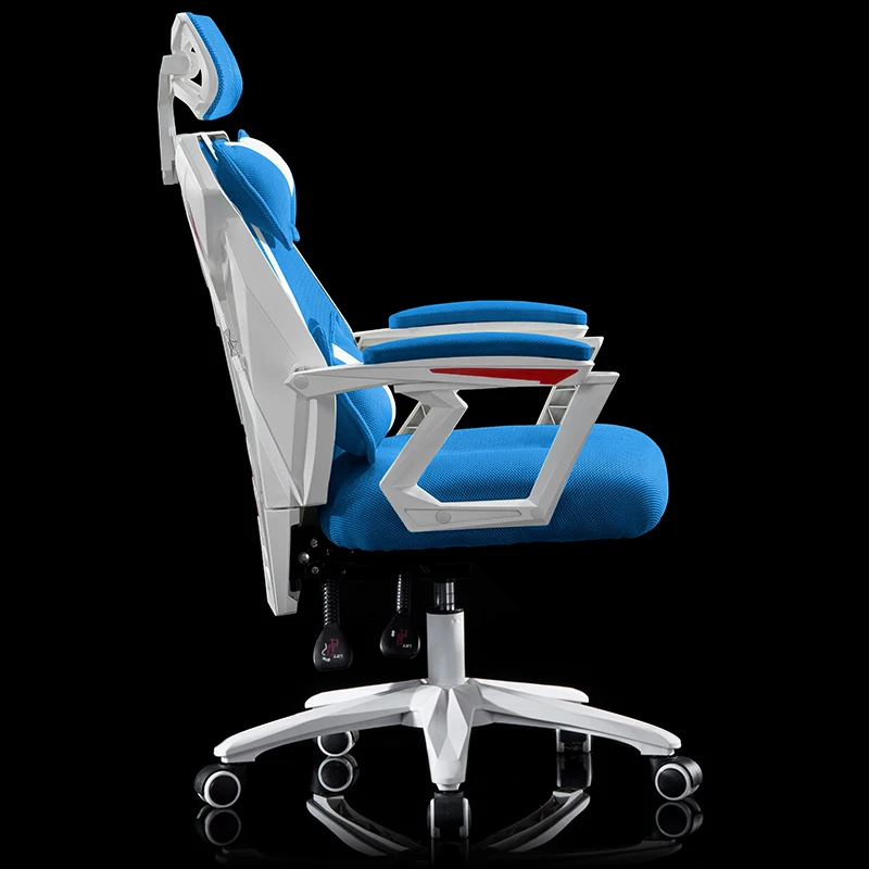Стул кресло компьютерное многофункциональное подъемное офисное кресло, кресло босса, лежащее вращение, компьютерное кресло с поясной подушкой для ног - Цвет: 12