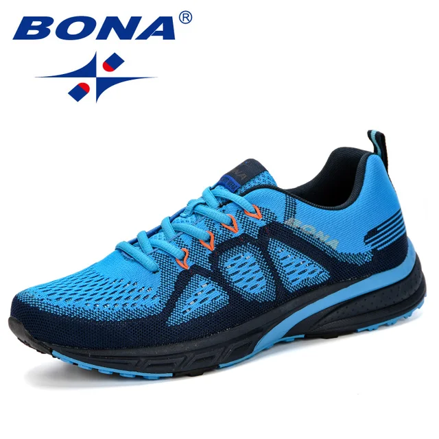 BONA-Zapatillas deportivas de malla para hombre y mujer, zapatos deportivos de zapatillas de entrenamiento ligeras, para correr, para exteriores - Image 3
