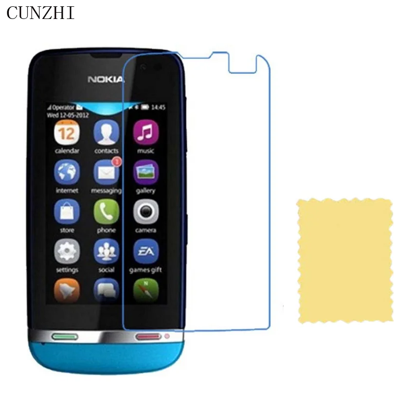 

cunzhi 5pcs High Clear LCD Screen Protector For Nokia Asha 311 Protection Ultra Slim Film