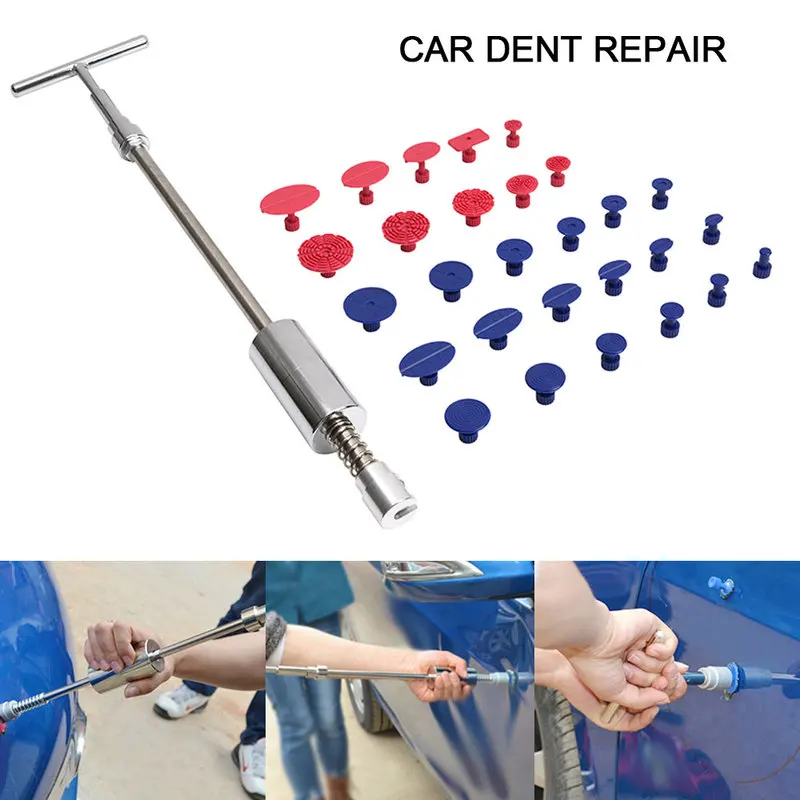 

Auto Paint Dent Repair Tools T Type Puller Car Body Suction Cup for Dent Removal Paintless Dent Repair