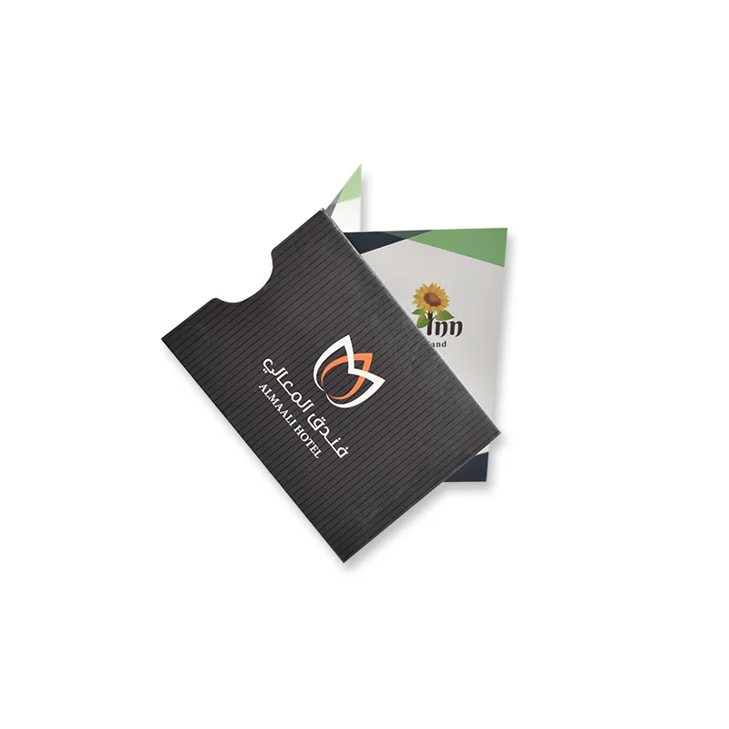 

Zuoluo High Quality Hotel Key Card Envelopes/Sleeves/Holders with 300 gsm Coated Paper